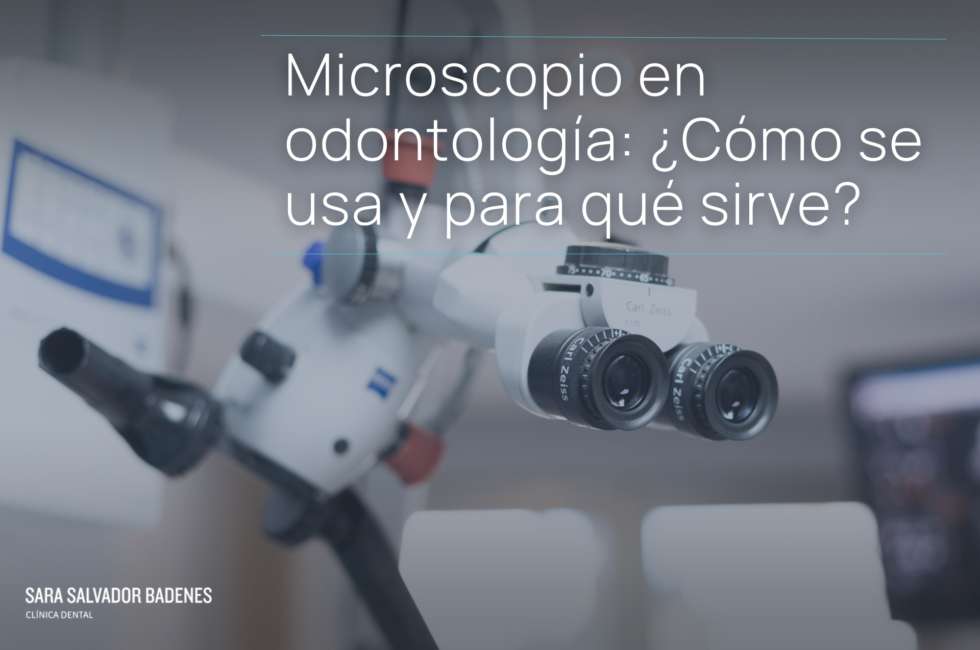 Microscopio en odontología